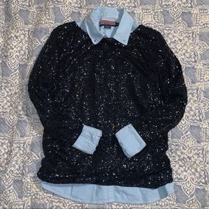J.crew Sequin Top